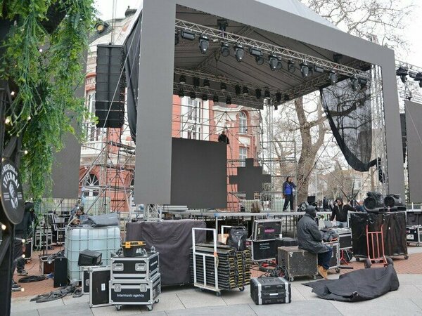 Новогодишен концерт на 3D LED сцена