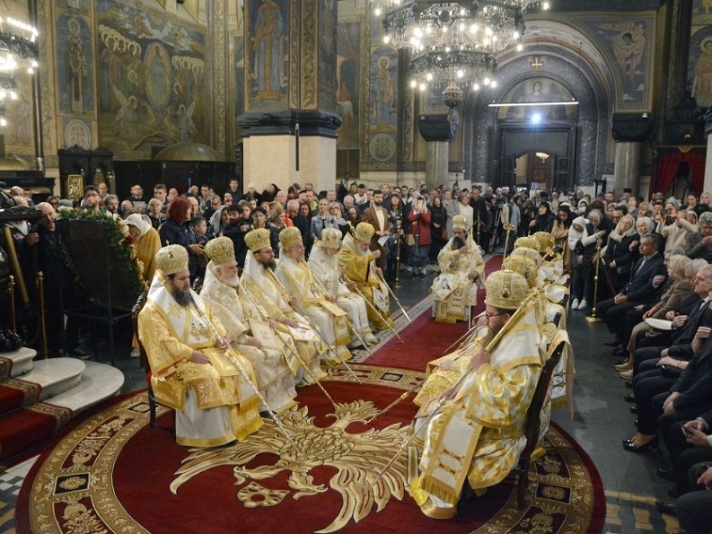 Патриархът с литургия за 1170 години от създаването на азбуката