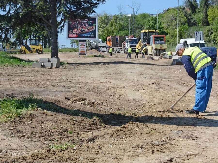 Облагородяване след ремонта на бул. „Княз Борис I“
