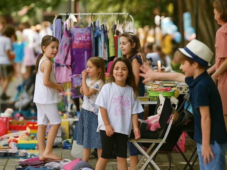 Благотворителен екобазар „От деца за деца“