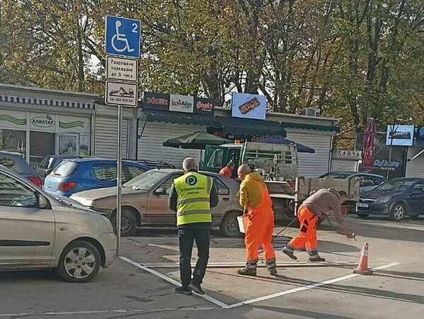 Опресняват маркировката на зелената зона