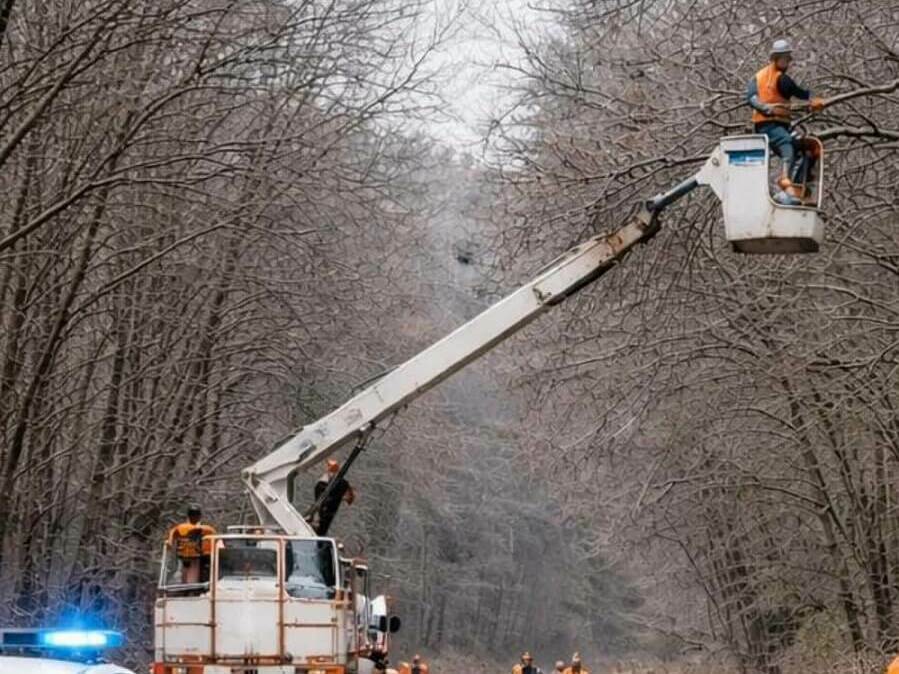 Затварят пътна отсечка заради рязане на клони